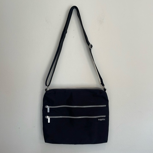 Battalion Black Adjustable Crossbody Bag - Picture 1 of 6